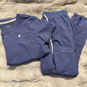 Fabletics Navy Blue Scrubs